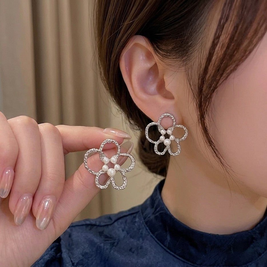 Woven Petal Studs
