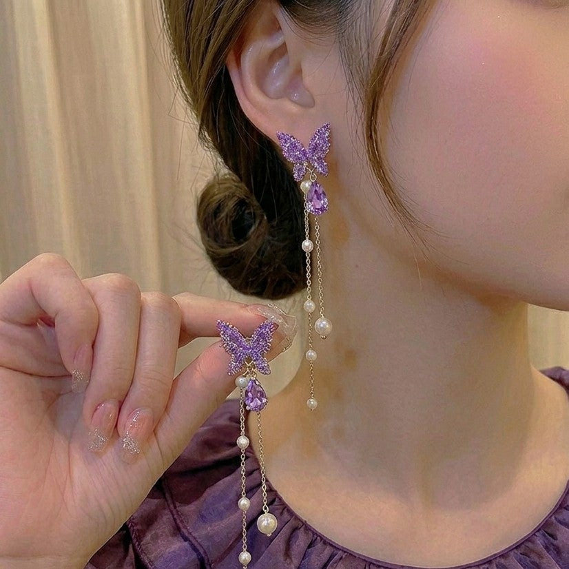 Lilac Flutter Drops