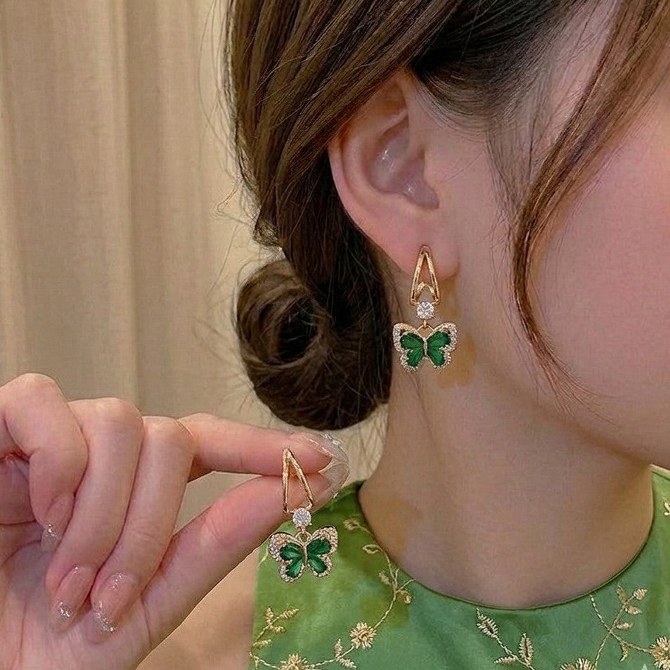 Emerald Flutter Drops