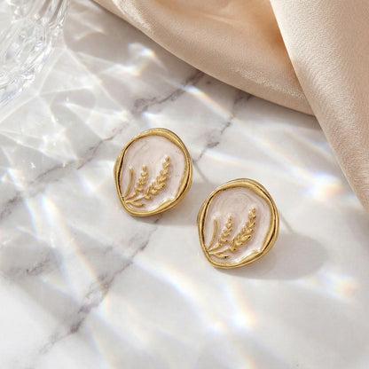 Blush Garden Studs