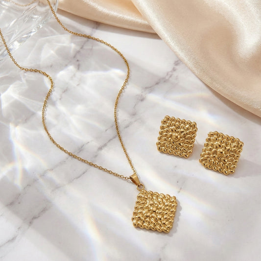 Golden Weave Luxe Set