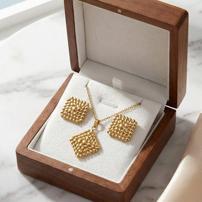 Golden Weave Luxe Set