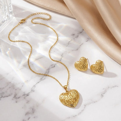 Golden Whisper Heart Set