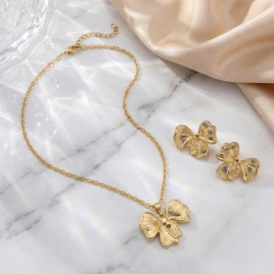 Golden Bow Grace Set