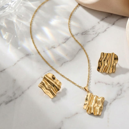 Golden Wave Texture Set