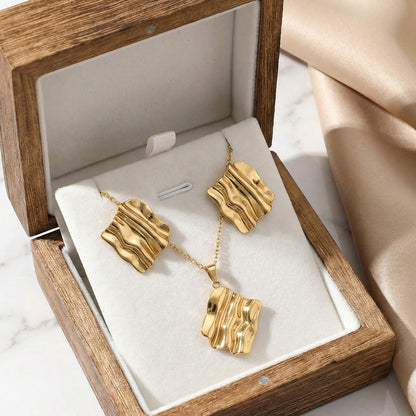 Golden Wave Texture Set