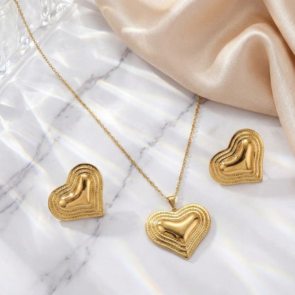 Regal Heart Gold Set
