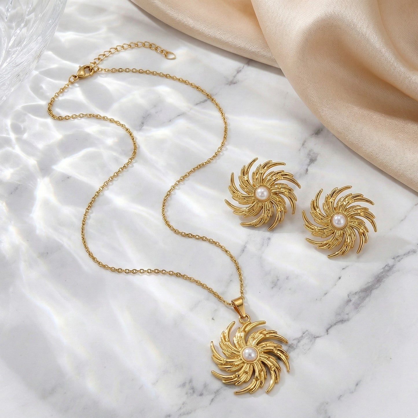 Solaris Pearl Gold Set