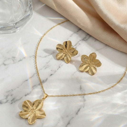 Aurora Bloom Gold Set
