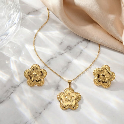 Gilded Petal Harmony Set