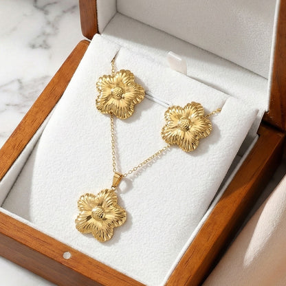 Gilded Petal Harmony Set