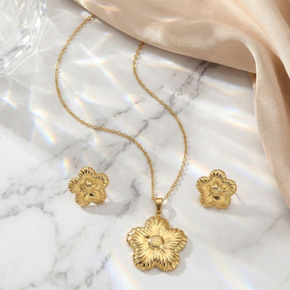 Gilded Petal Harmony Set