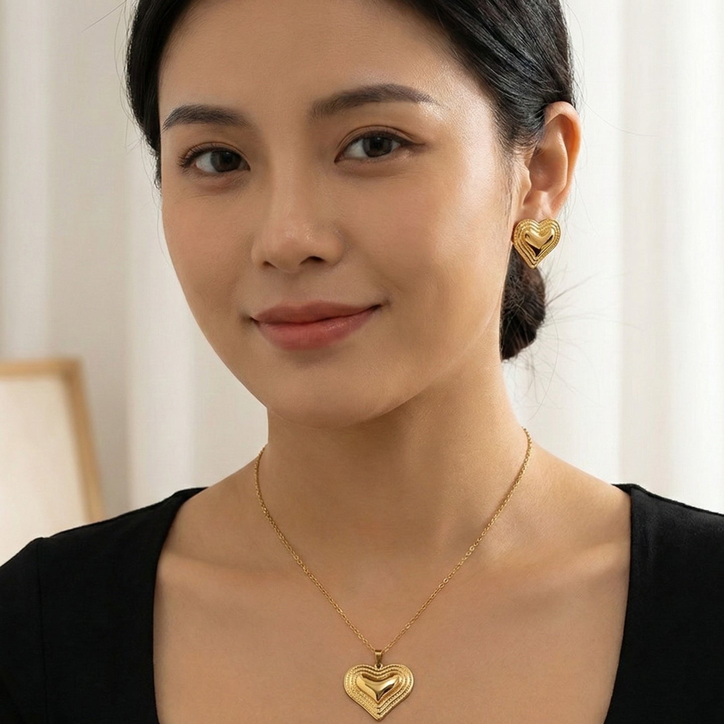 Regal Heart Gold Set