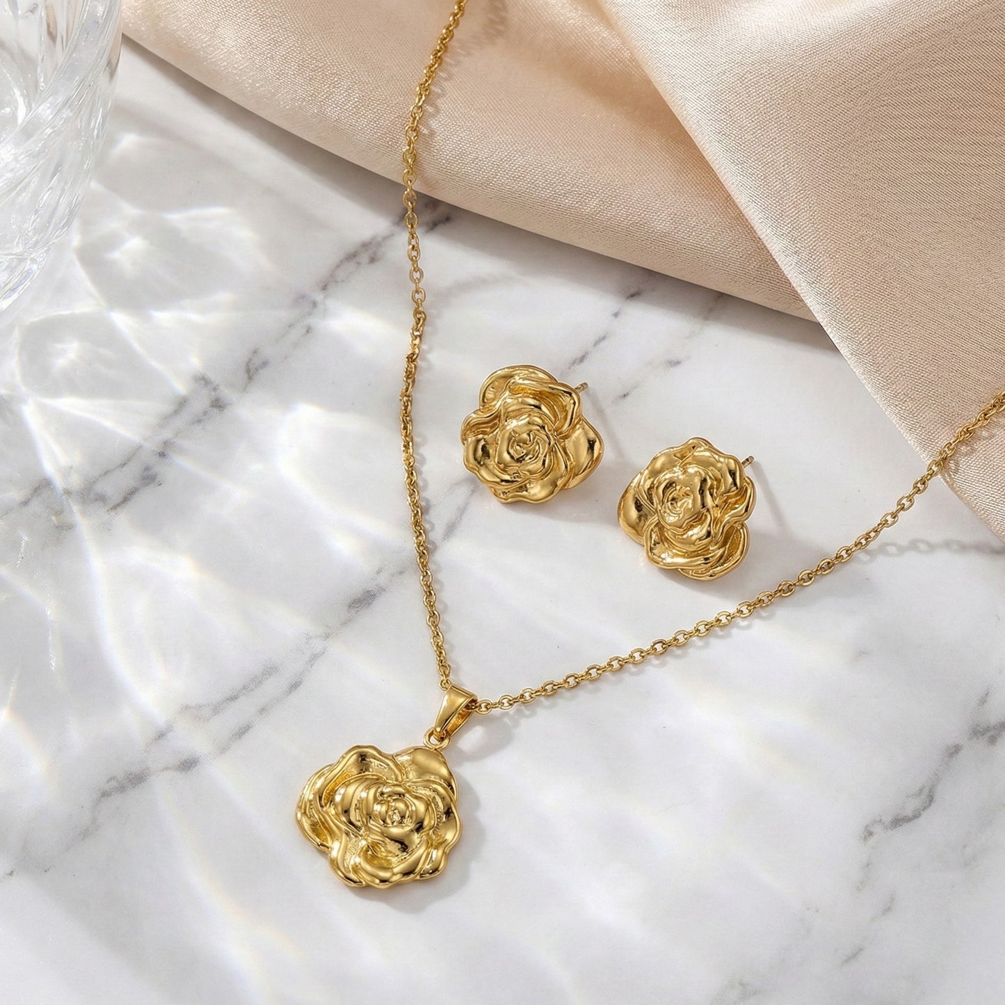 Golden Rose Grace Set