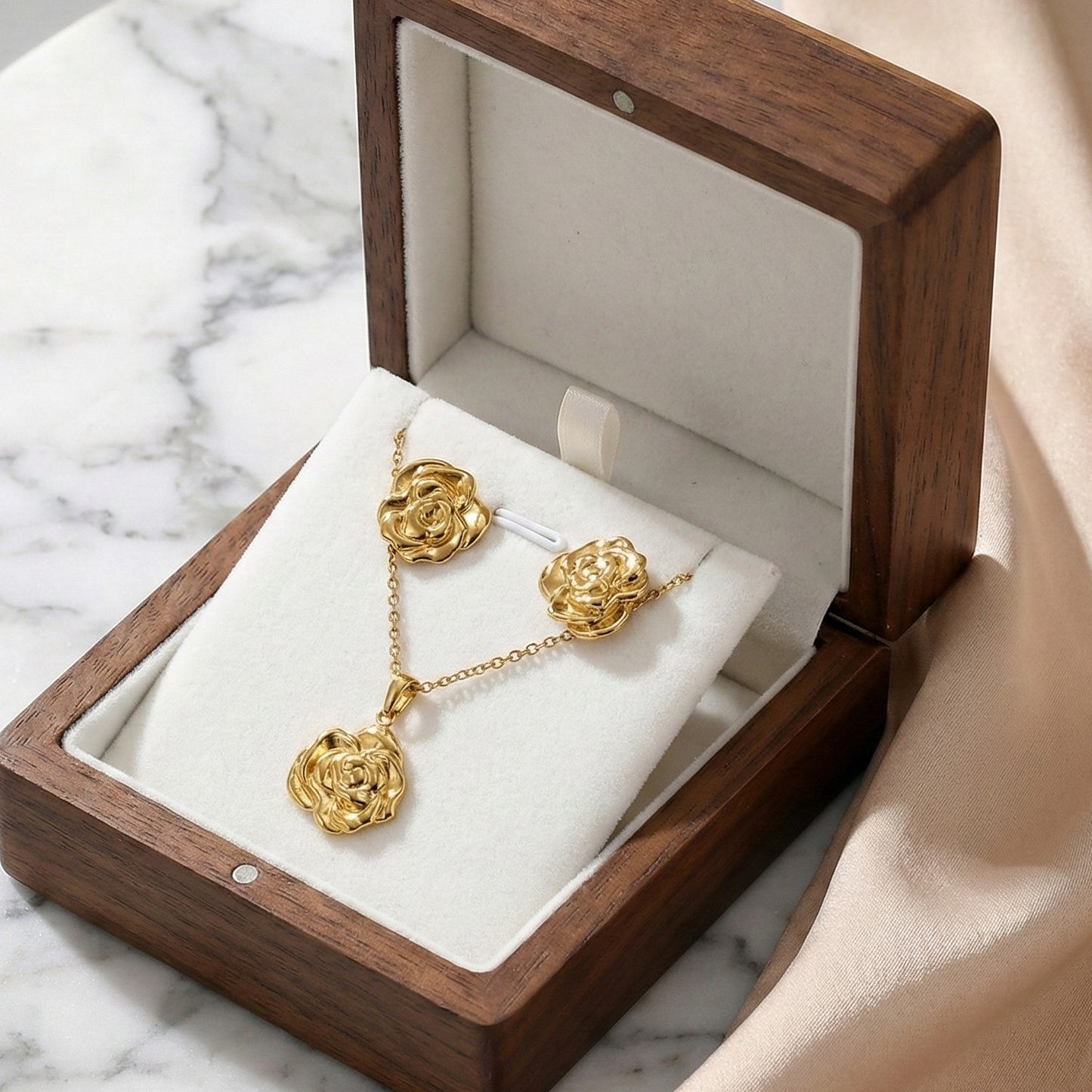 Golden Rose Grace Set