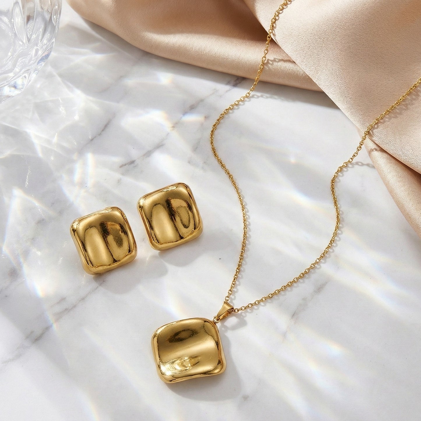 Luxe Block Gold Set