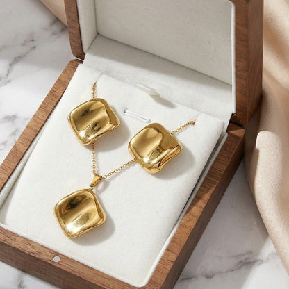 Luxe Block Gold Set