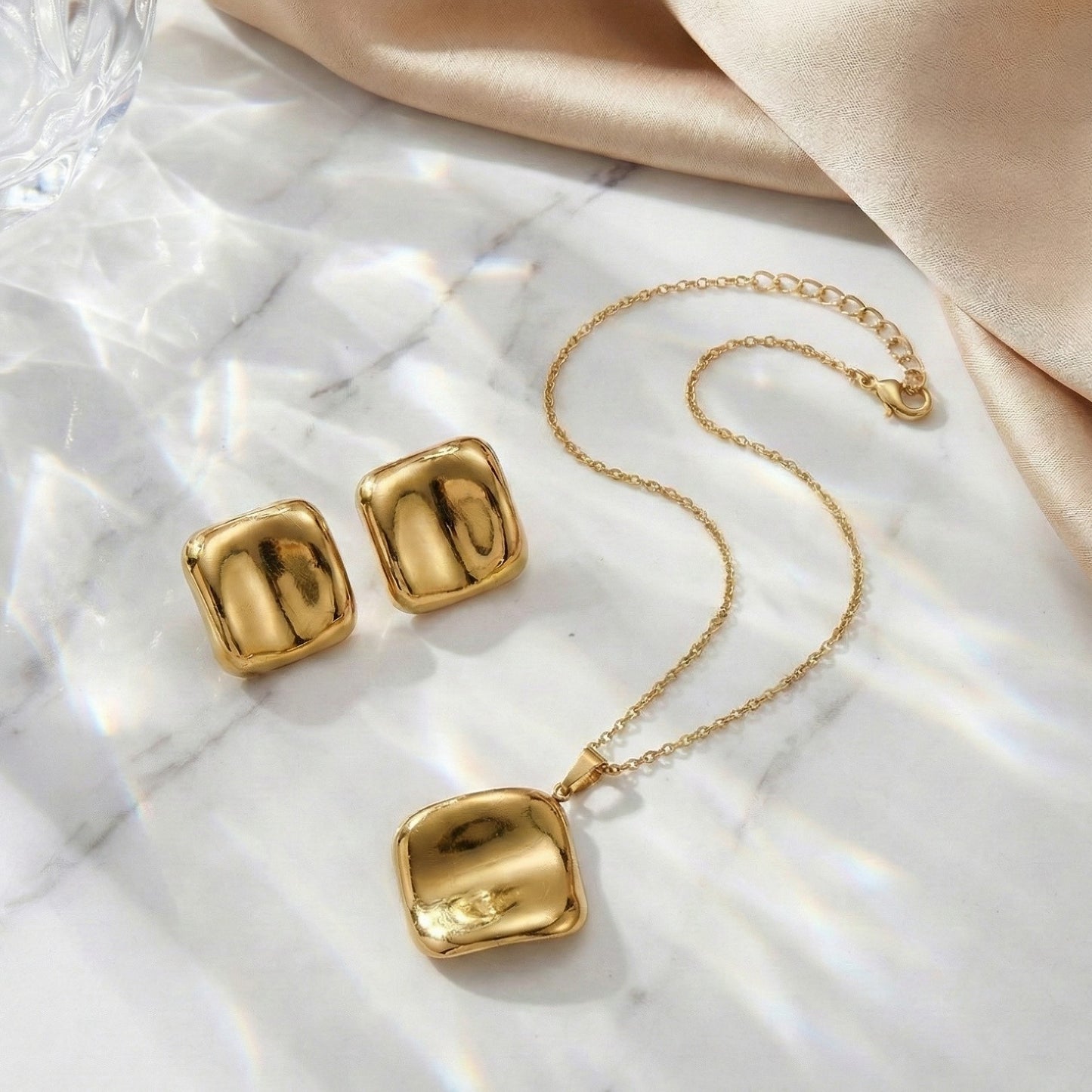 Luxe Block Gold Set