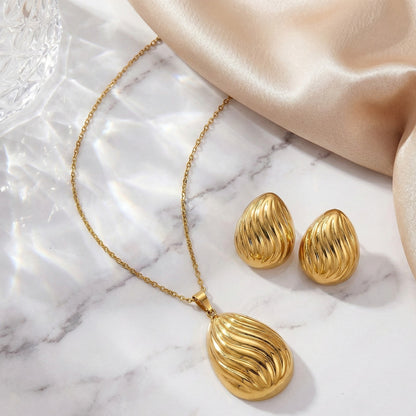 Golden Ripple Drop Set