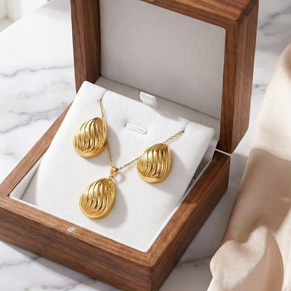 Golden Ripple Drop Set