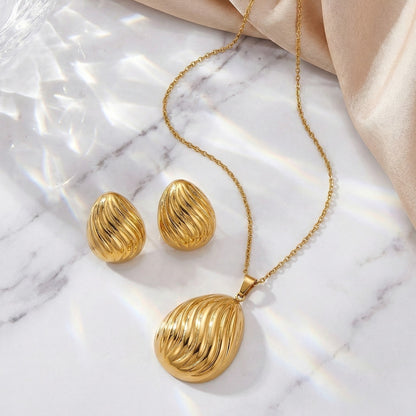 Golden Ripple Drop Set