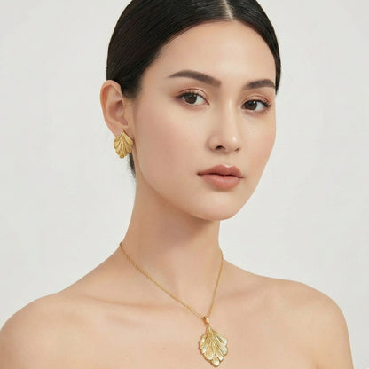Golden Ginkgo Grace Set