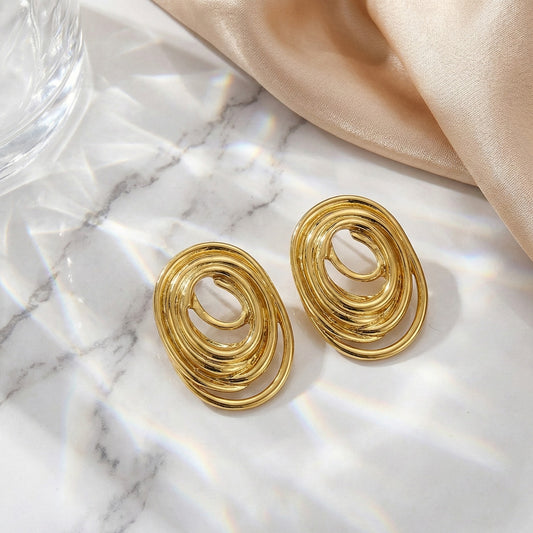 Gilded Orbit Studs