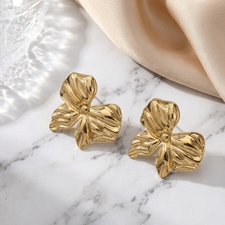 Gilded Flora Studs
