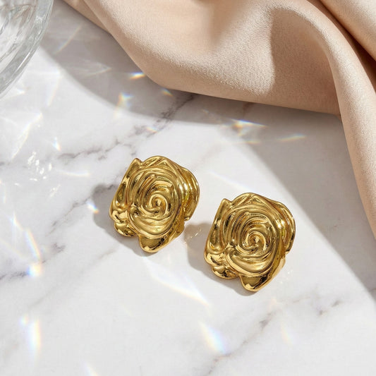 Molten Rose Studs