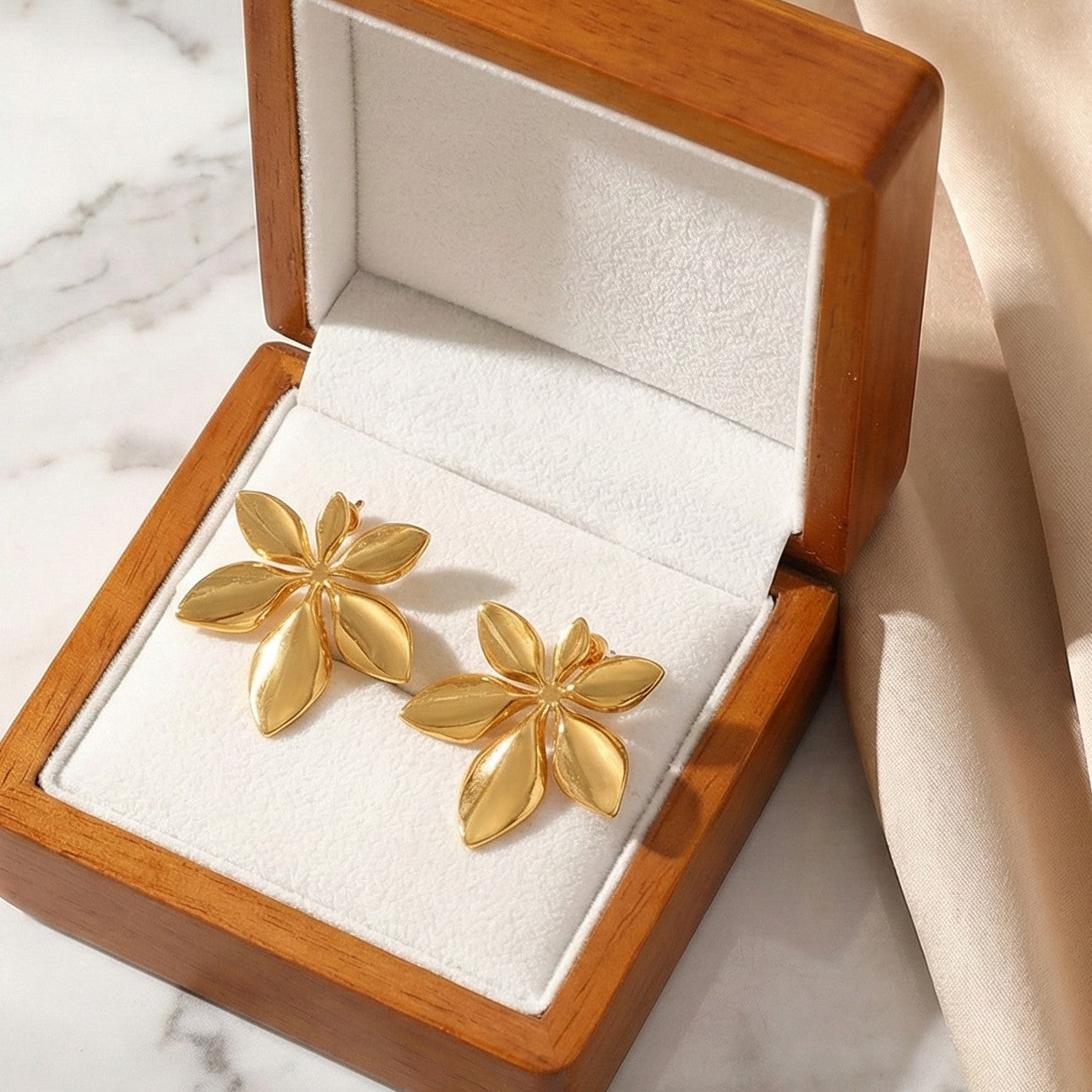 Aurora Bloom Studs