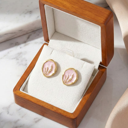 Blush Garden Studs