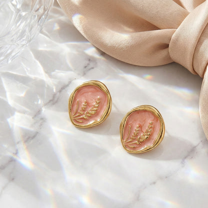 Blush Garden Studs