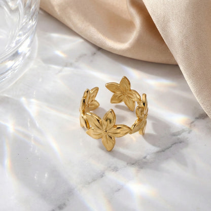 Floral Aura Ring