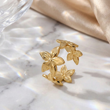 Floral Aura Ring