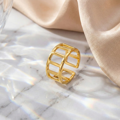 Geometric Grid Ring