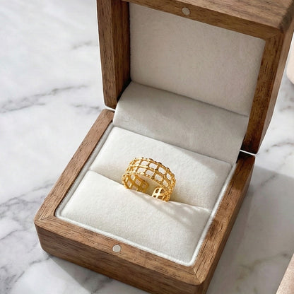 Heritage Lattice Ring