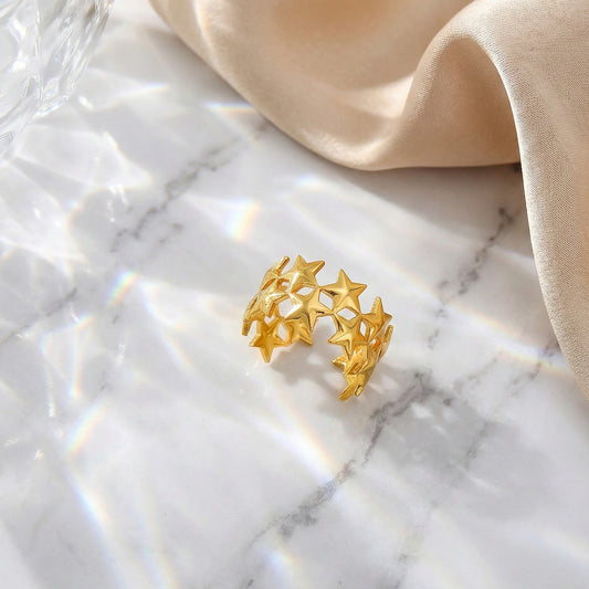 Starlight Cuff Ring