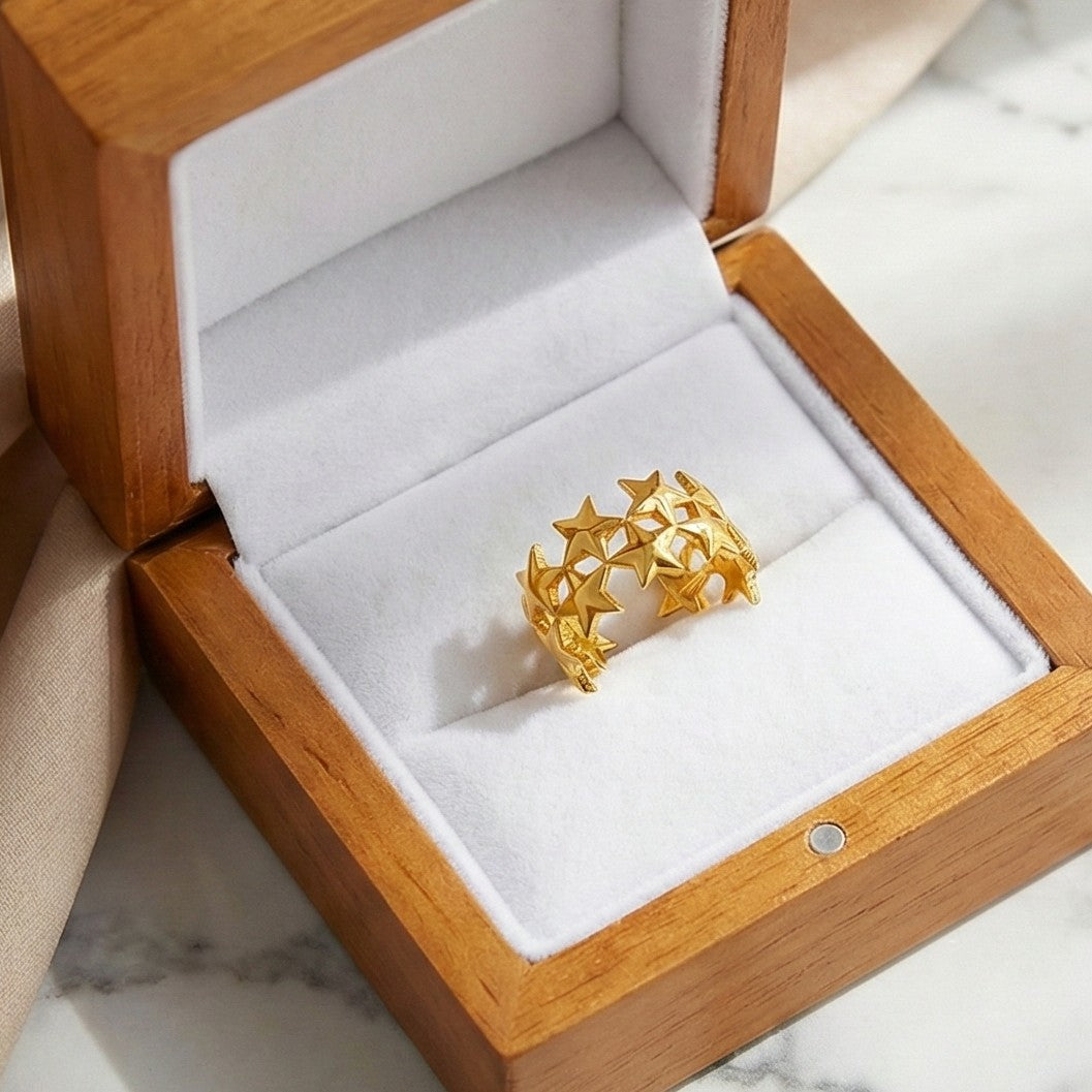Starlight Cuff Ring