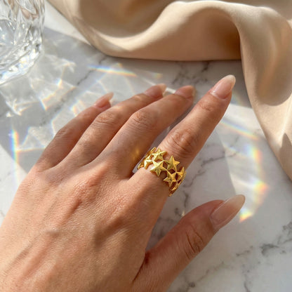 Starlight Cuff Ring