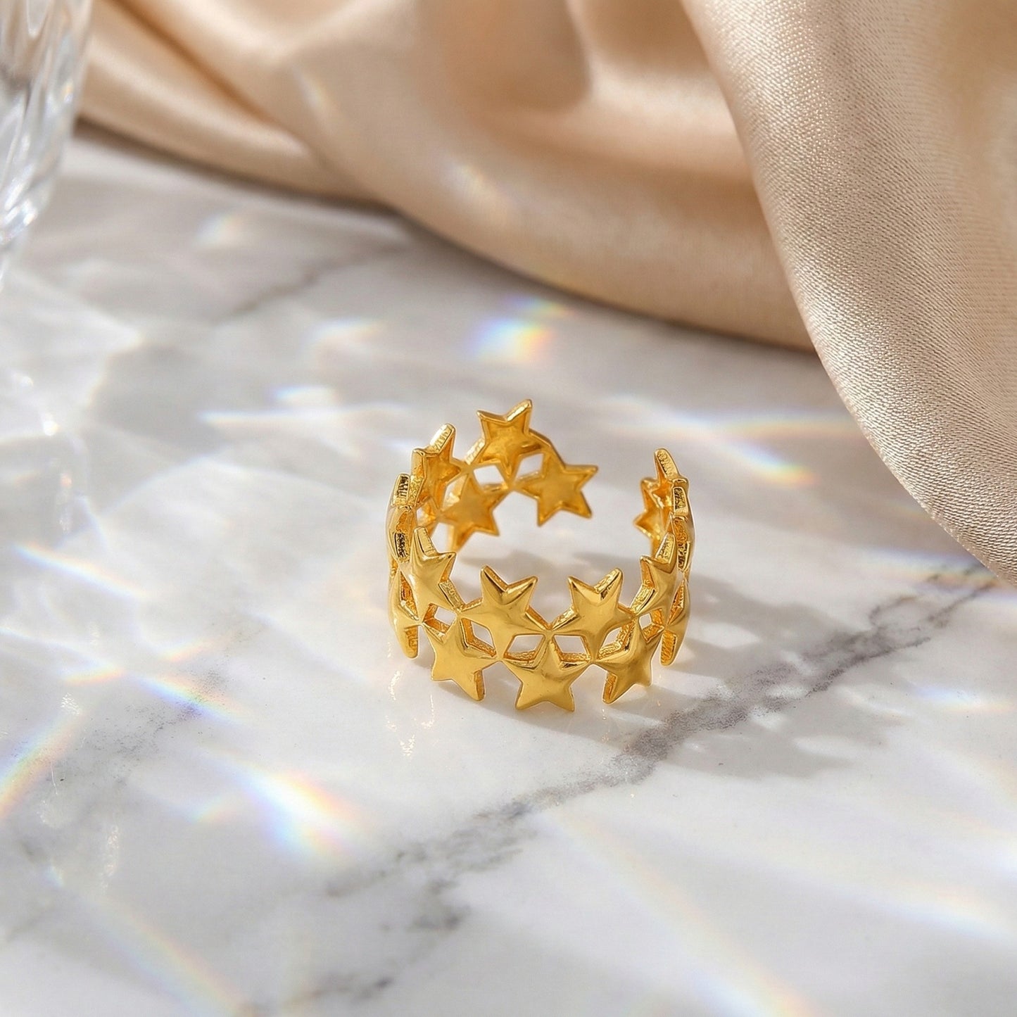 Starlight Cuff Ring