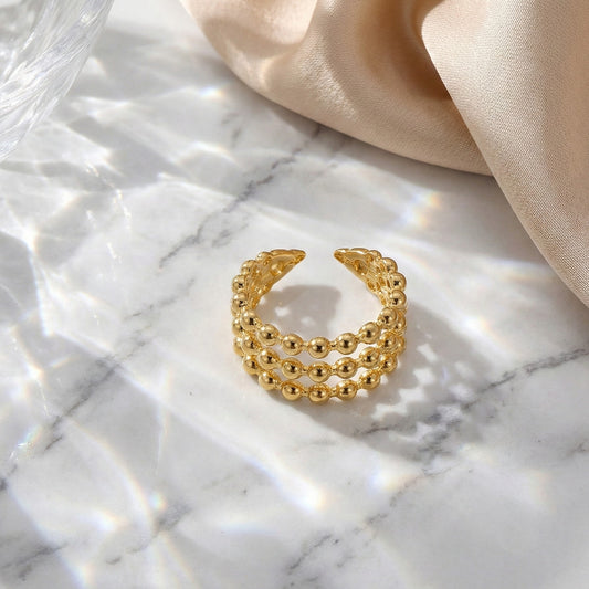 Opulence Beaded Ring