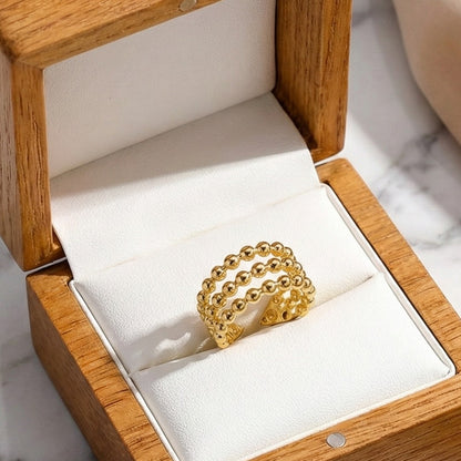 Opulence Beaded Ring
