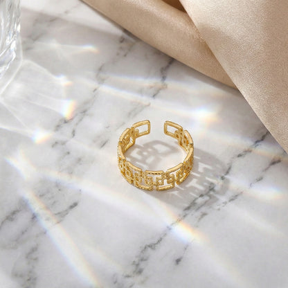 Imperial Grid Ring