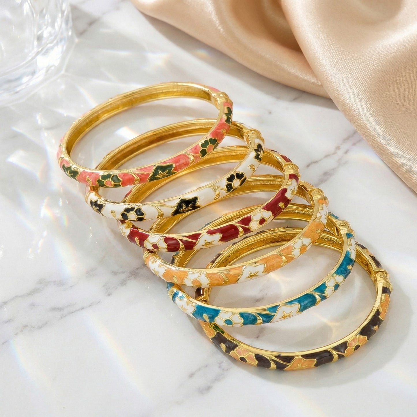 Heirloom Bloom Bangles