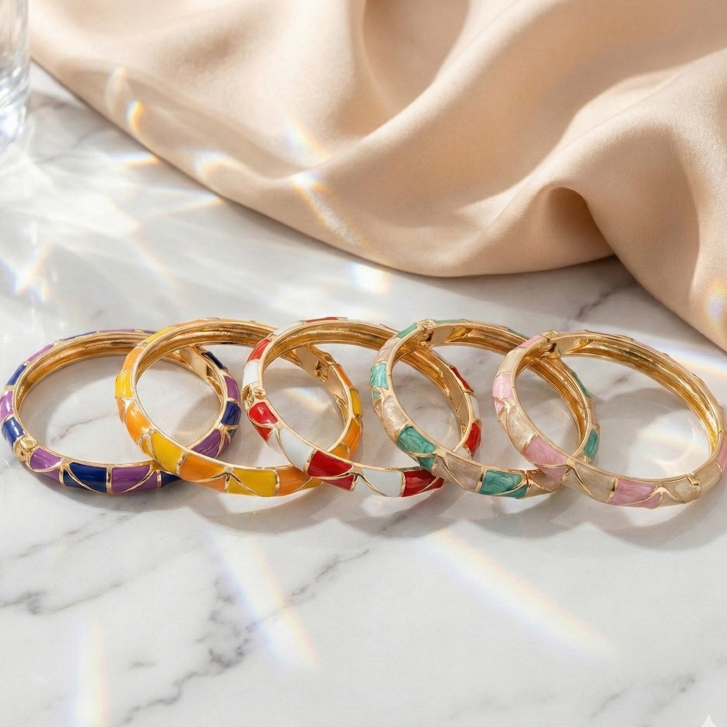 Imperial Mosaic Bangles