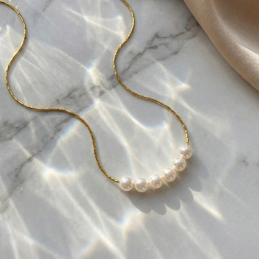 Lunar Thread Necklace
