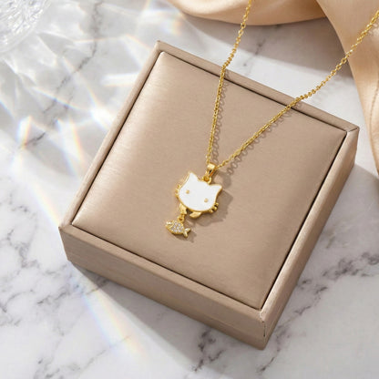 Fishy Kitty Necklace