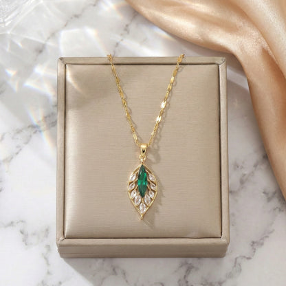 Emerald Breeze Necklace