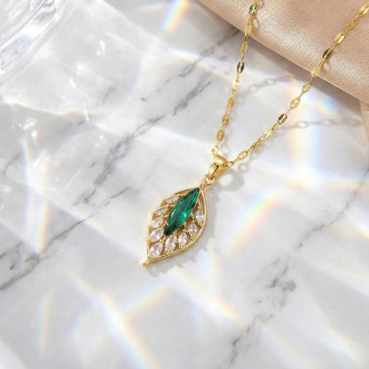 Emerald Breeze Necklace