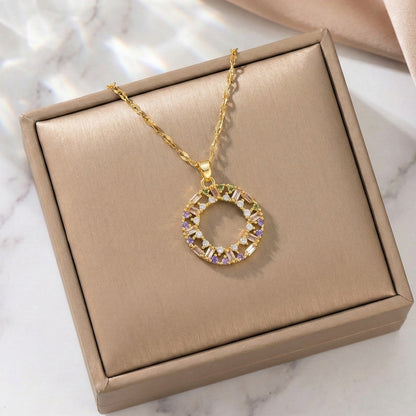 Twilight Ring Necklace